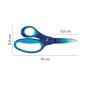 Preview: Fiskars Große Kinderschere 15cm Ombre blau 8+